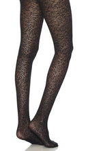 Wolford Floral Jacquard Tights in Black