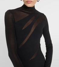 Wolford Sheer Opaque midi dress
