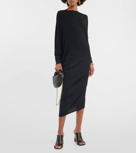 Wolford crêpe jersey midi dress