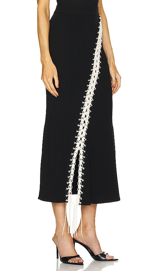 Wynn Hamlyn Edie Skirt in Black