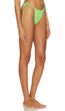 YEAR OF OURS Rib String Bikini Bottom in Green