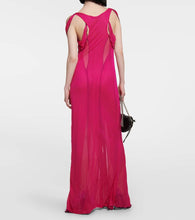 Y/Project Chiffon maxi dress