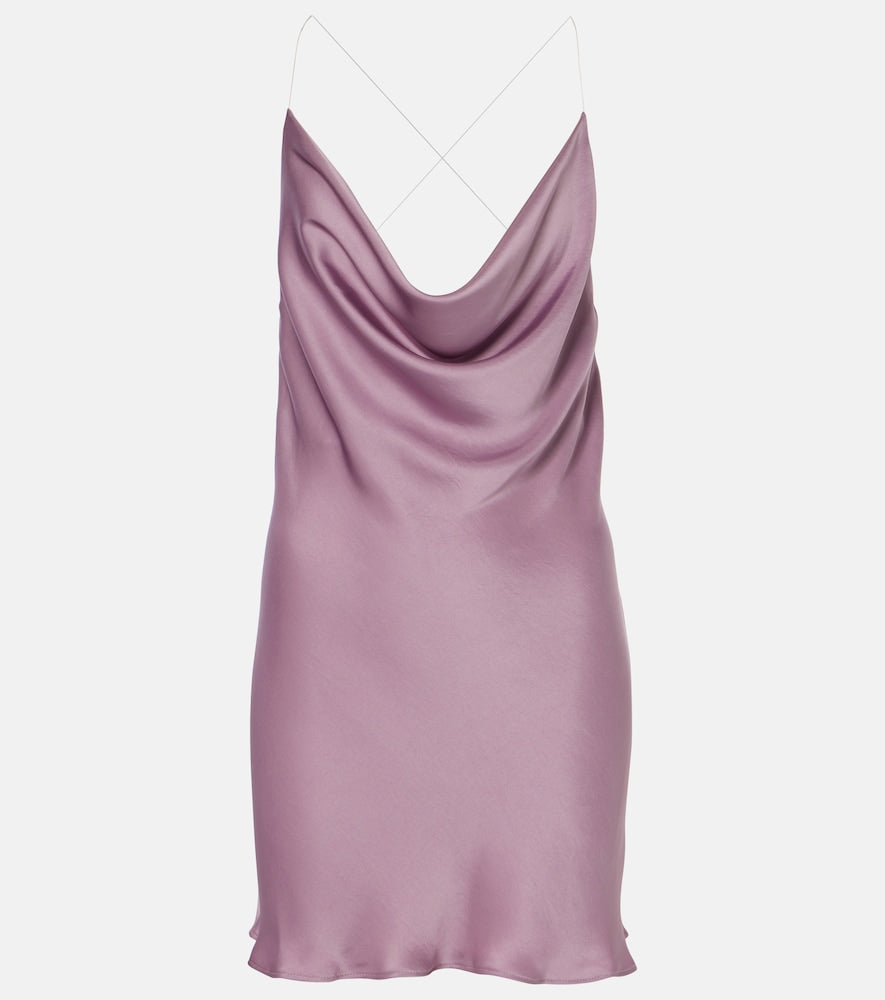 Y/Project Evergreen Invisible Strap satin slip dress. Y/Project Evergreen 隐形肩带缎面吊带裙