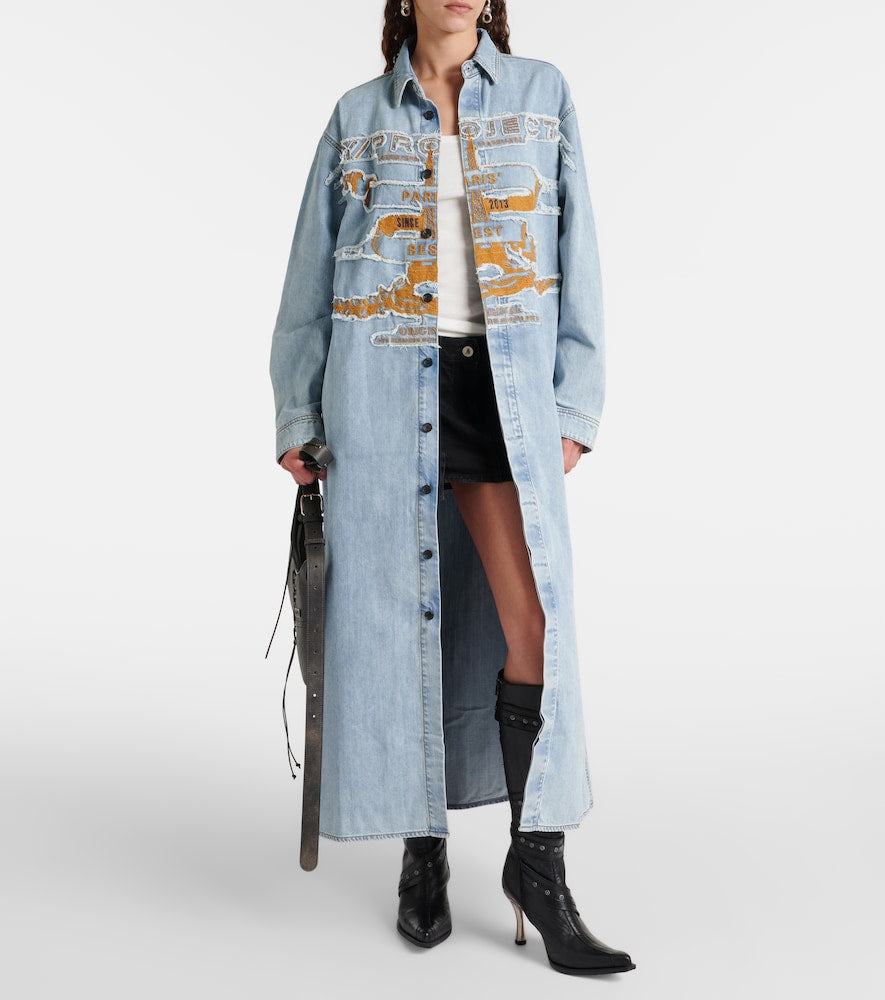 Y/Project Evergreen Paris' Best denim shirt dress