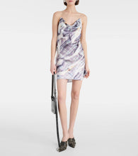 Y/Project Invisible strap satin slip dress