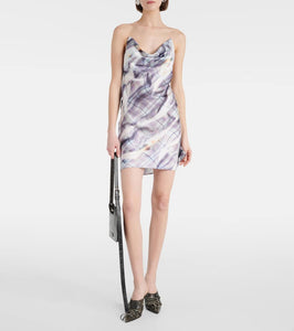 Y/Project Invisible strap satin slip dress