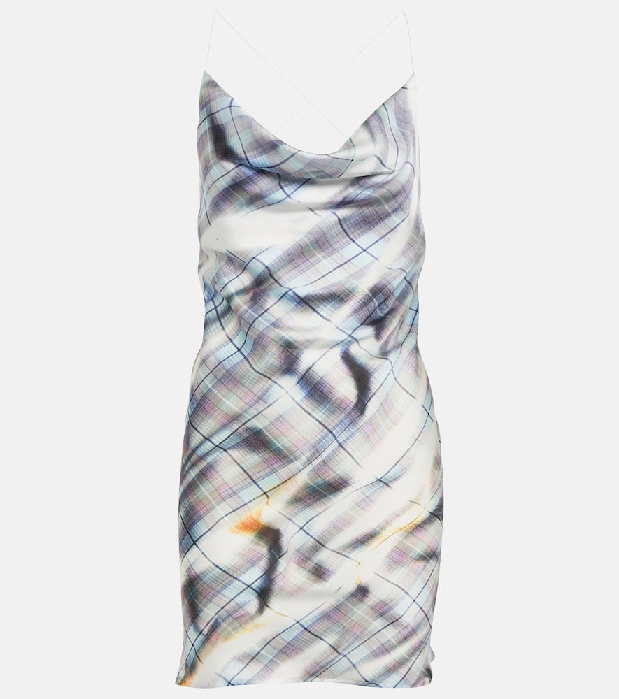 Y/Project Invisible strap satin slip dress. Y/Project 隐形吊带缎面吊带裙