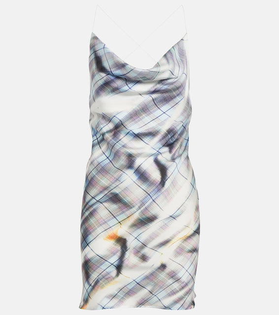 Y/Project Invisible strap satin slip dress