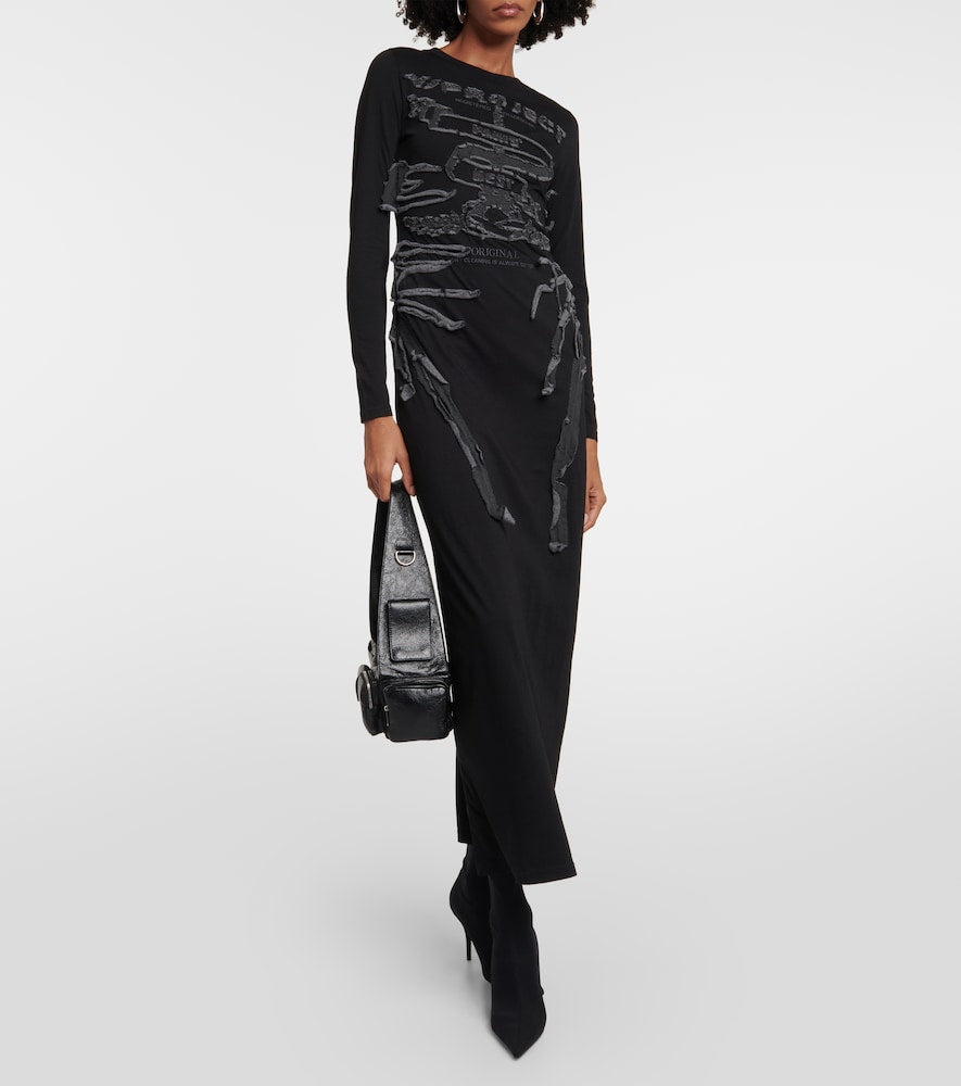 Y/Project Paris' Best cotton jersey maxi dress