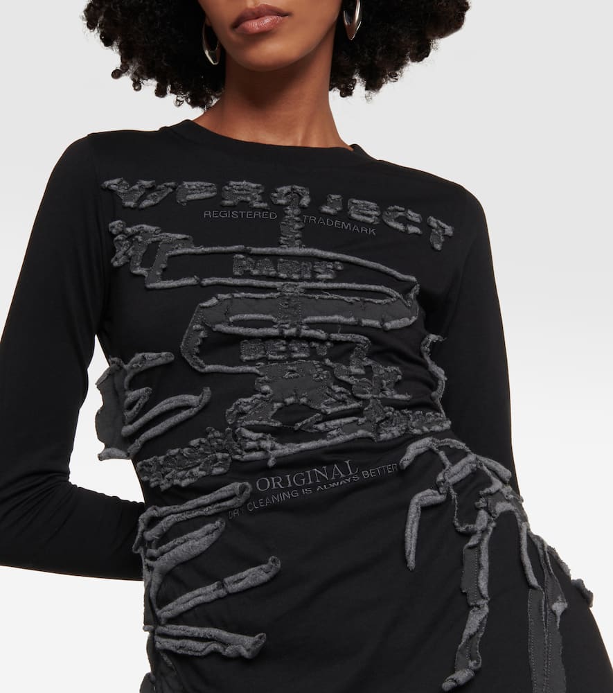 Y/Project Paris' Best cotton jersey maxi dress