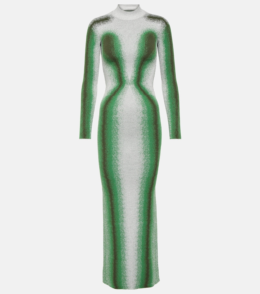 Y/Project Printed knit maxi dress. Y/Project 印花针织长裙