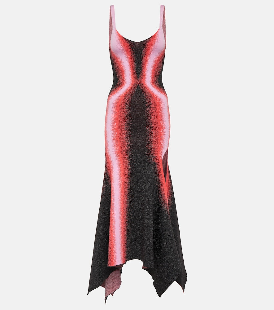 Y/Project Printed knitted midi dress. Y/Project 印花针织中长连衣裙
