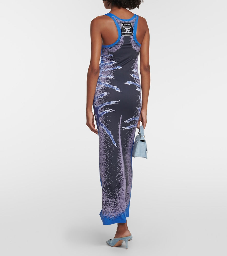 Y/Project Printed maxi dress