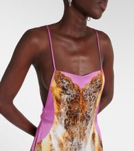 Y/Project Printed slip dress