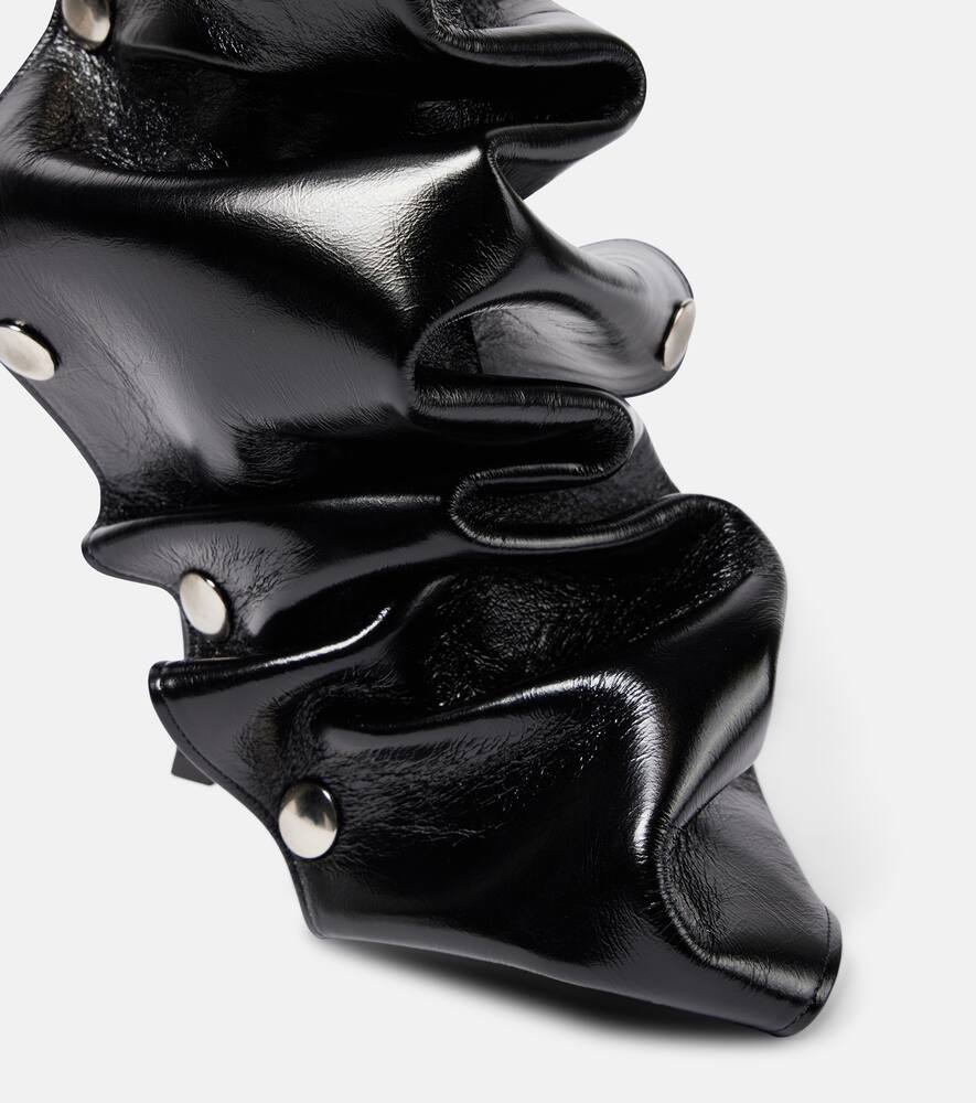 Y/Project Snap 100 leather knee-high boots