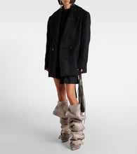 Y/Project Snap faux leather knee-high boots