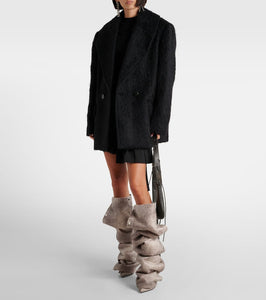 Y/Project Snap faux leather knee-high boots