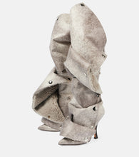 Y/Project Snap faux leather knee-high boots