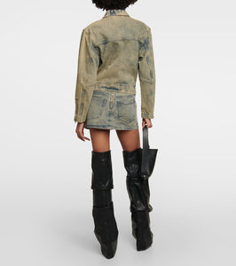 Y/Project Tudor zipper-trimmed denim jacket