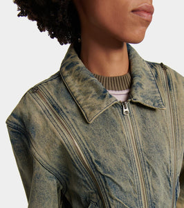 Y/Project Tudor zipper-trimmed denim jacket