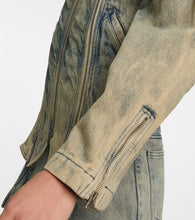 Y/Project Tudor zipper-trimmed denim jacket