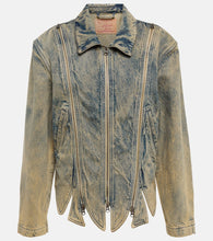 Y/Project Tudor zipper-trimmed denim jacket