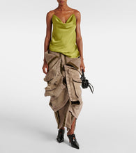 Y/Project Velcro cotton cargo skirt