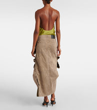 Y/Project Velcro cotton cargo skirt