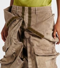 Y/Project Velcro cotton cargo skirt