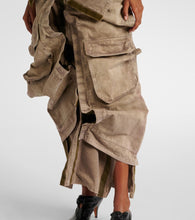 Y/Project Velcro cotton cargo skirt