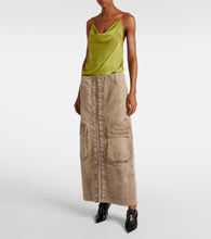 Y/Project Velcro cotton cargo skirt