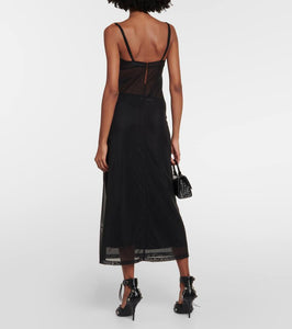 Y/Project Wire Brasier slip dress