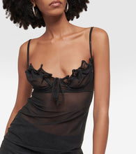 Y/Project Wire Brasier slip dress