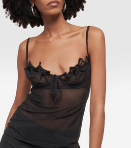 Y/Project Wire Brasier slip dress
