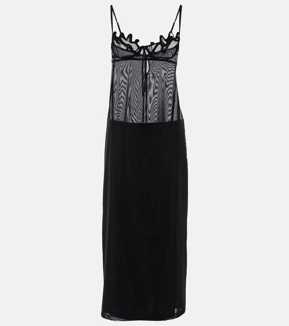 Y/Project Wire Brasier slip dress
