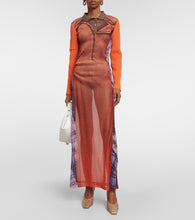 Y/Project x Jean Paul Gaultier Trompe L'Oeil maxi dress