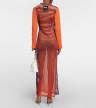 Y/Project x Jean Paul Gaultier Trompe L'Oeil maxi dress