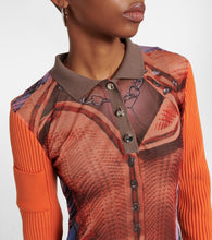 Y/Project x Jean Paul Gaultier Trompe L'Oeil maxi dress