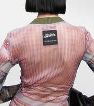 Y/Project x Jean Paul Gaultier Trompe L'Oeil maxi dress