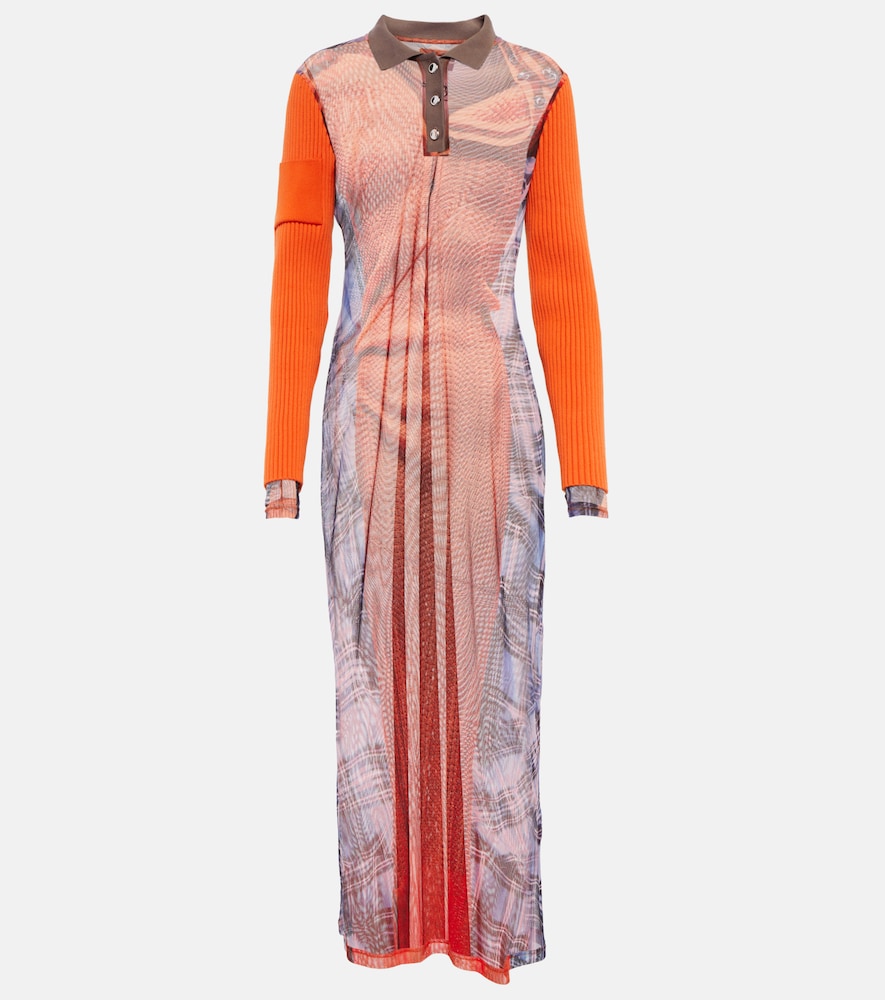 Y/Project x Jean Paul Gaultier Trompe L'Oeil maxi dress. Y/Project x Jean Paul Gaultier Trompe L'Oeil 超长连衣裙