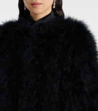 Yves Salomon Faux fur cape