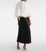 Yves Salomon Feather jacket