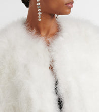 Yves Salomon Feather jacket