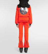 Yves Salomon Hooded ski down jacket