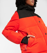 Yves Salomon Hooded ski down jacket