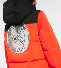 Yves Salomon Hooded ski down jacket