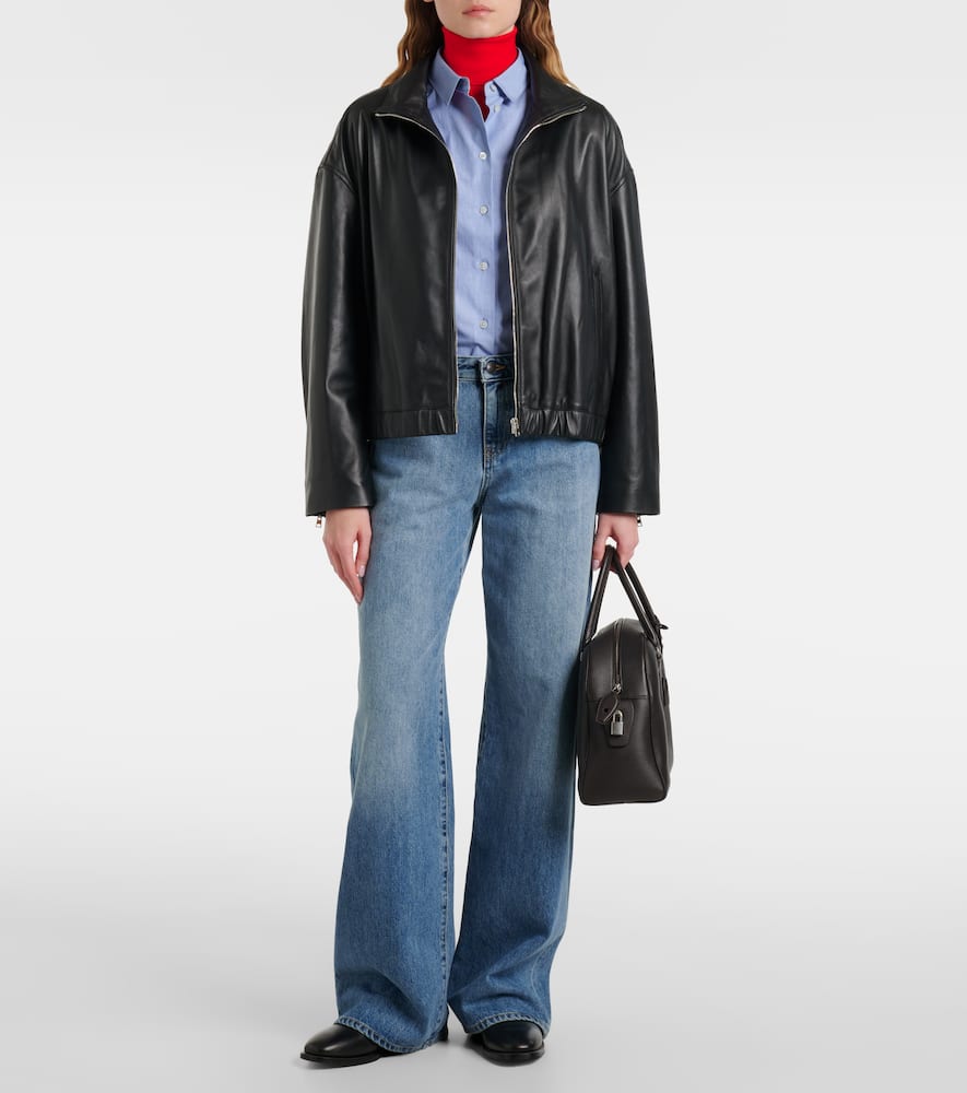 Yves Salomon Leather jacket