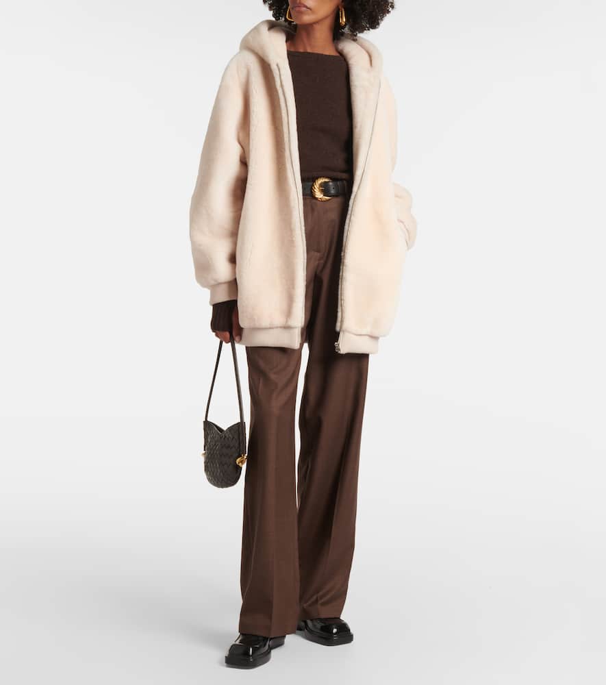 Yves Salomon Meteo shearling jacket