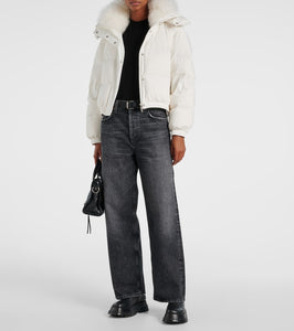 Yves Salomon Quilted down jacket