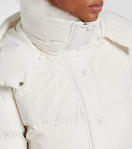 Yves Salomon Quilted down jacket